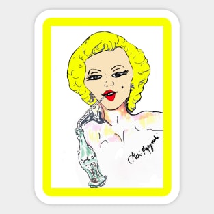 Marilyn Monroe Sticker